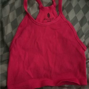 FREE PEOPLE MOVEMENT HAPPINESS RUNS CROPPED TANK